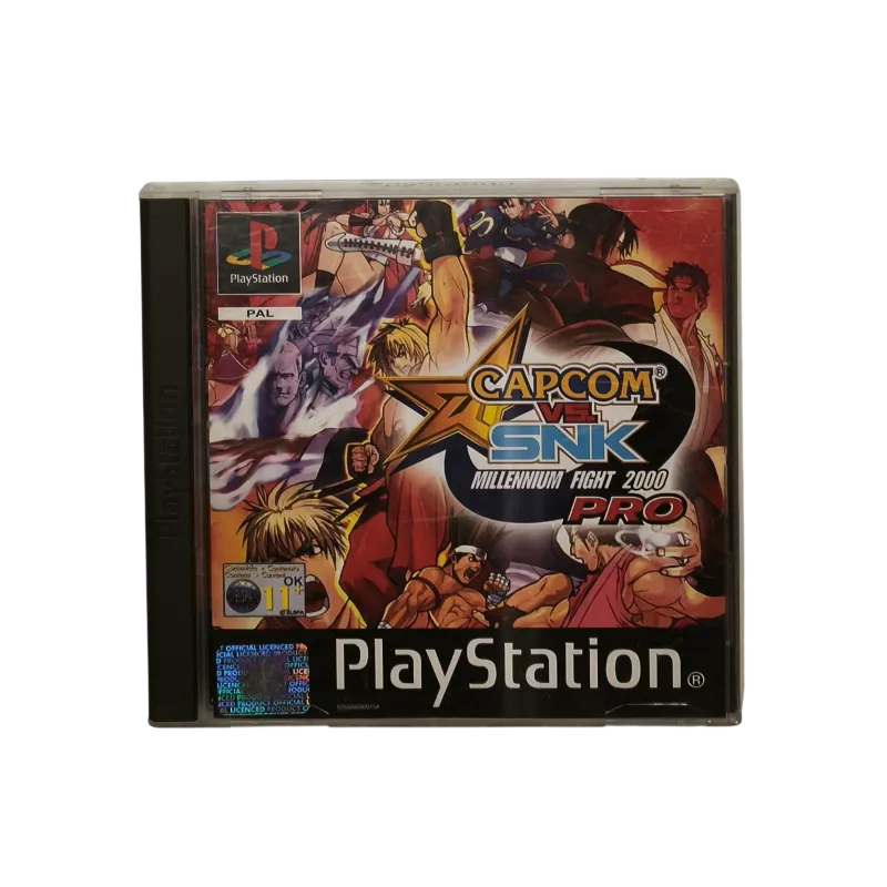Capcom Vs. SNK Millennium 2000 Pro PS1 NAUDOTAS Capcom Vs. SNK Millennium 2000 Pro PS1 NAUDOTAS