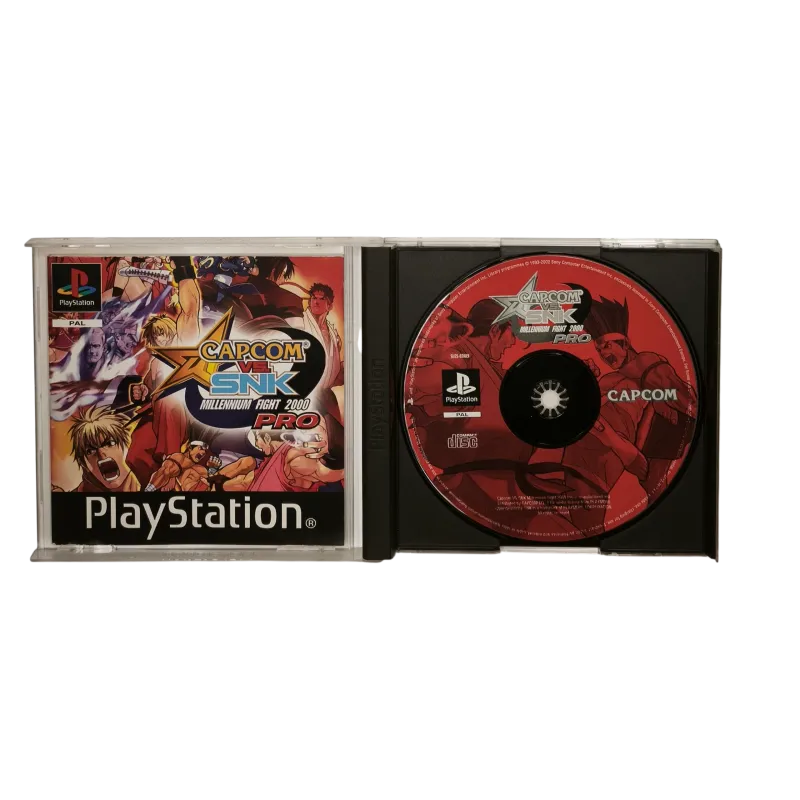 Capcom Vs. SNK Millennium 2000 Pro PS1 NAUDOTAS Capcom Vs. SNK Millennium 2000 Pro PS1 NAUDOTAS