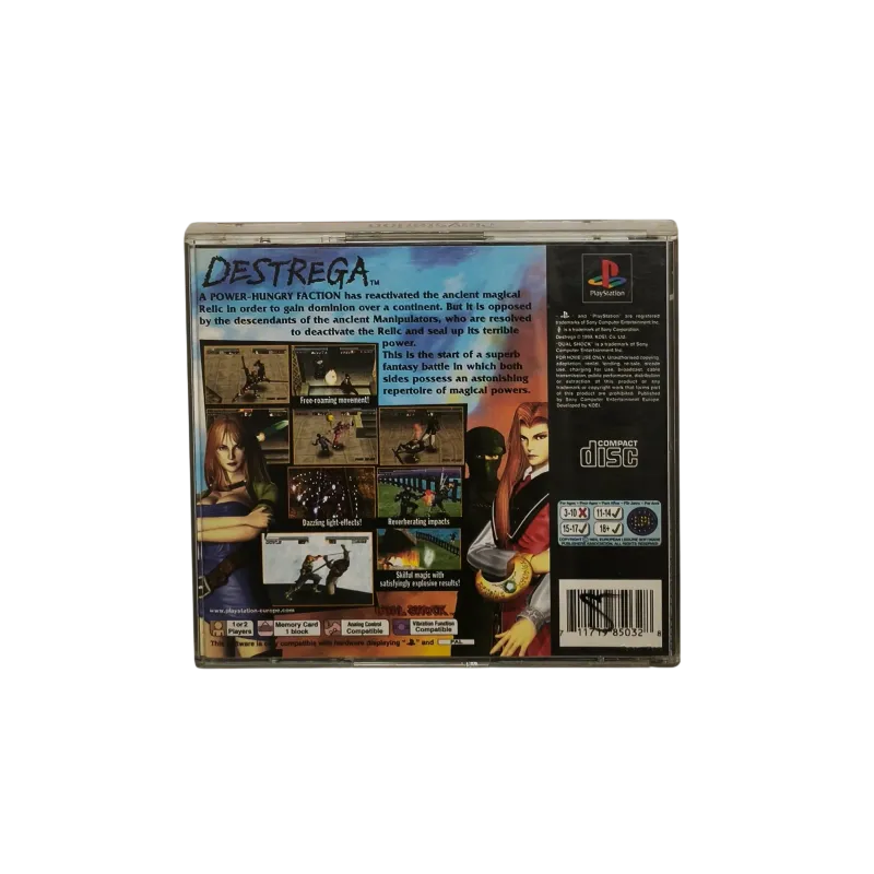Destrega PS1 NAUDOTAS