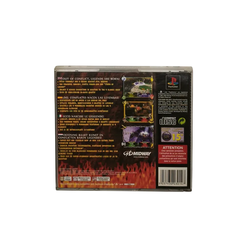 Gauntlet Legends PS1 NAUDOTAS