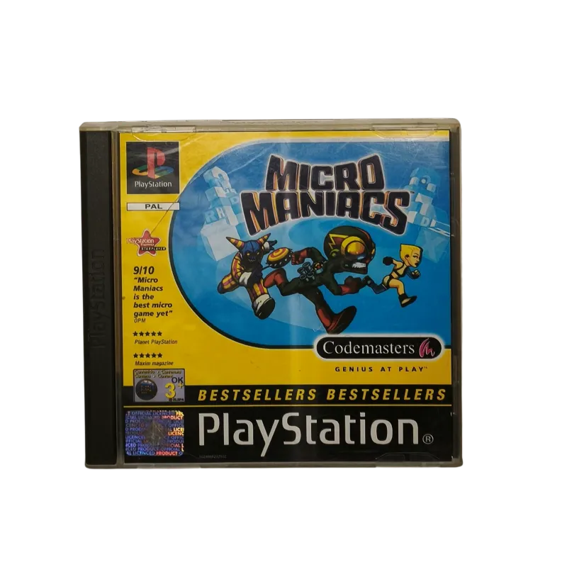 Micro Maniacs PS1 NAUDOTAS Micro Maniacs PS1 NAUDOTAS