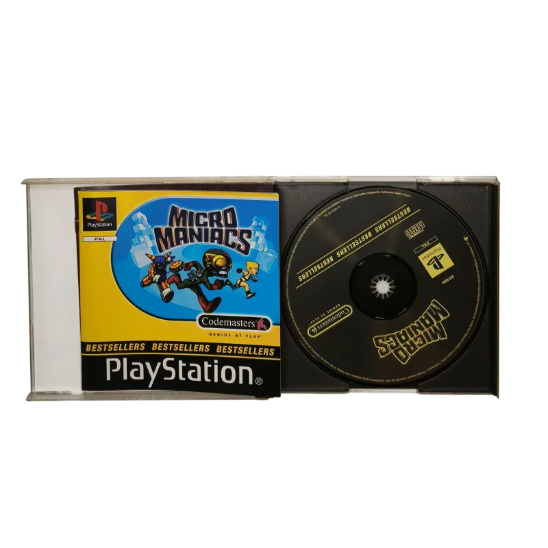 Micro Maniacs PS1 NAUDOTAS Micro Maniacs PS1 NAUDOTAS