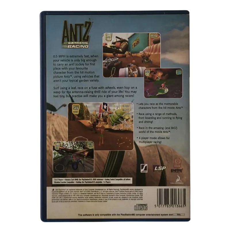 Antz Extreme Racing PS2 NAUDOTA