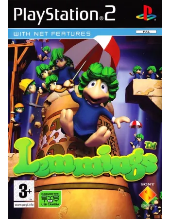 Lemmings PS2 NAUDOTAS