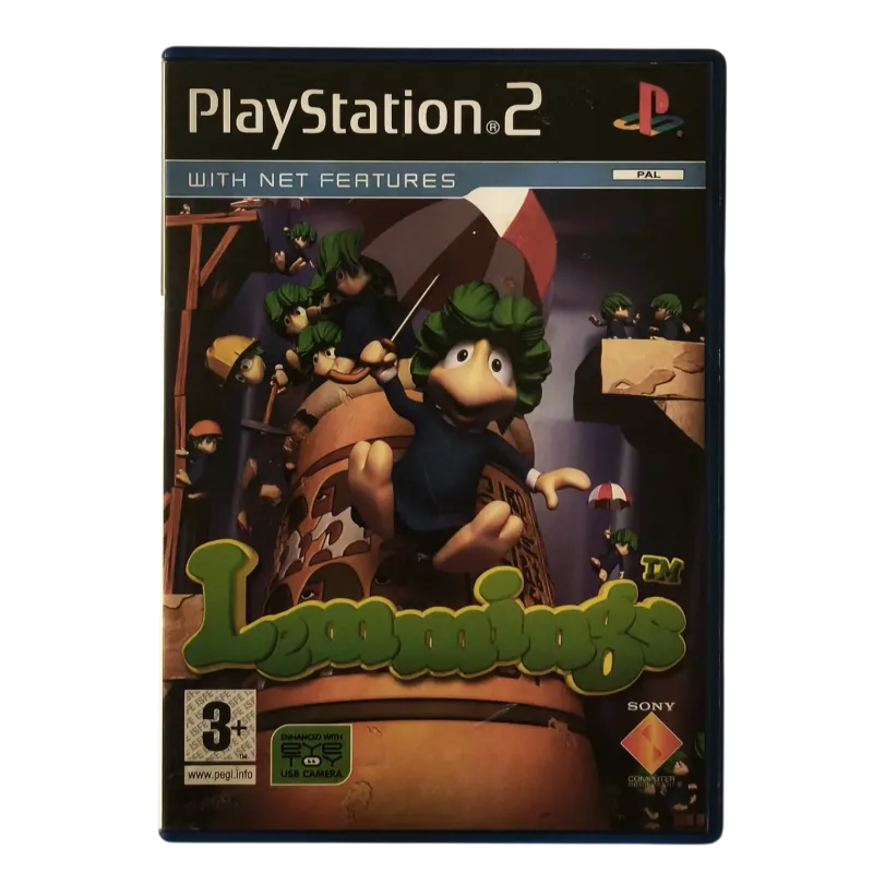 Lemmings PS2 NAUDOTAS Lemmings PS2 NAUDOTAS