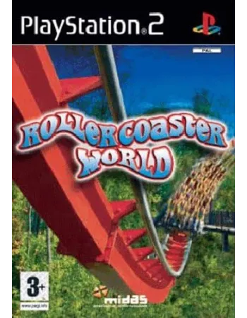 Rollercoaster World PS2 NAUDOTAS