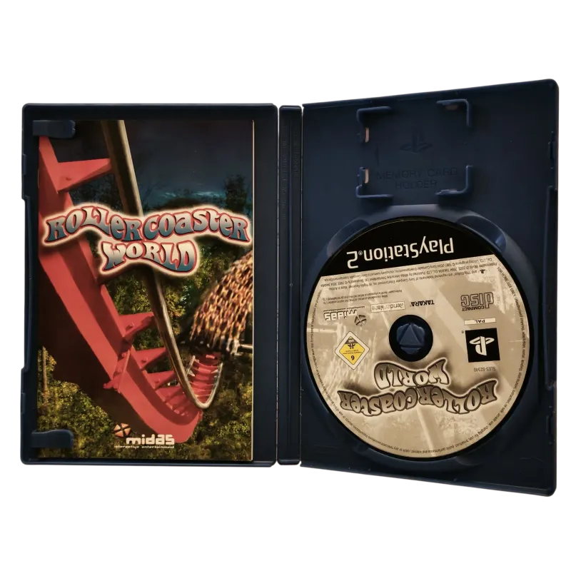 Rollercoaster World PS2 NAUDOTAS