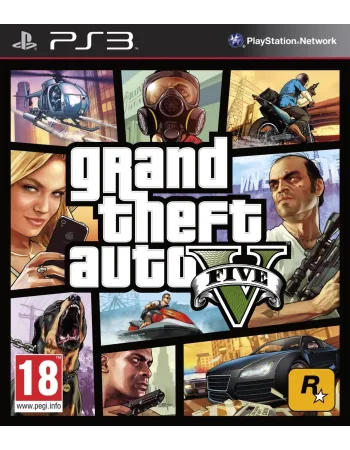 Grand Theft Auto 5 (GTA5) PS3 NAUDOTA
