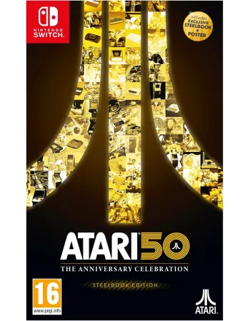 Atari 50 The Anniversary Celebration Steelbook Edition Nintendo Switch