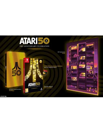 Atari 50 The Anniversary Celebration Steelbook Edition Nintendo Switch