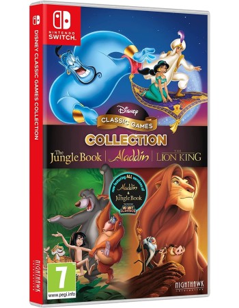 Disney Classic Games Collection The Jungle Book, Aladdin & The Lion King Nintendo Switch