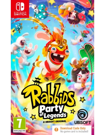 Rabbids Party of Legends Nintendo Switch Dėžutėje kodas