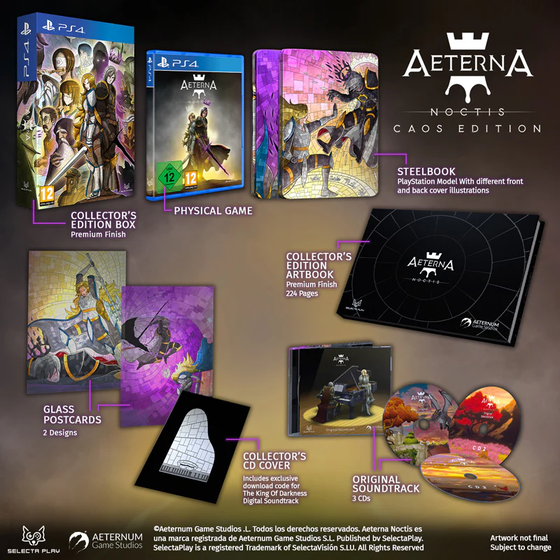 Aeterna Noctis - Caos Edition (PS4) NAUDOTAS