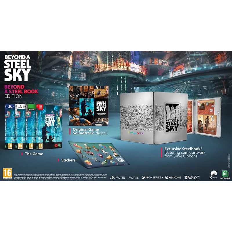 Beyond a Steel Sky SteelBook Edition PS4