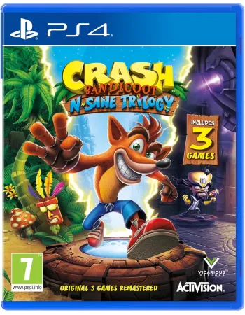Crash Bandicoot N. Sane Trilogy PS4 NAUDOTA