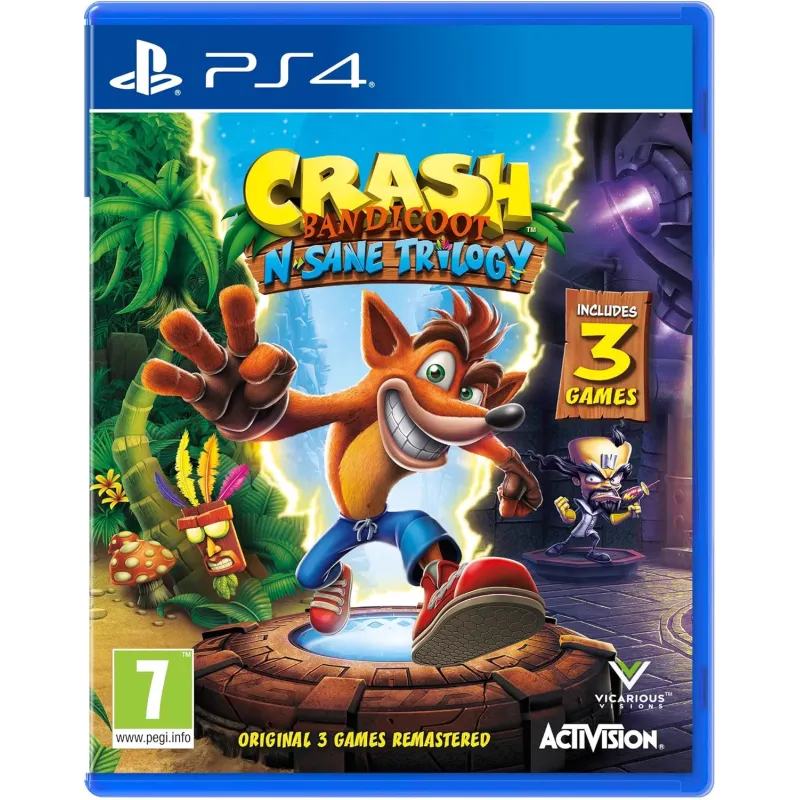 Crash Bandicoot N. Sane Trilogy PS4 NAUDOTA