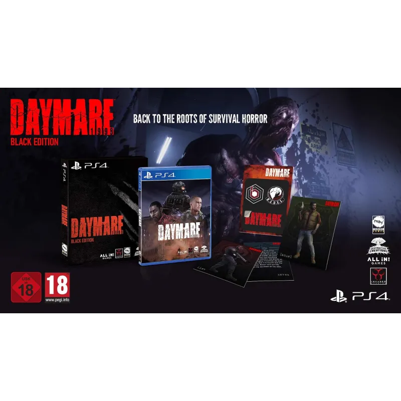 Daymare 1998 Black Edition PS4 NAUDOTA