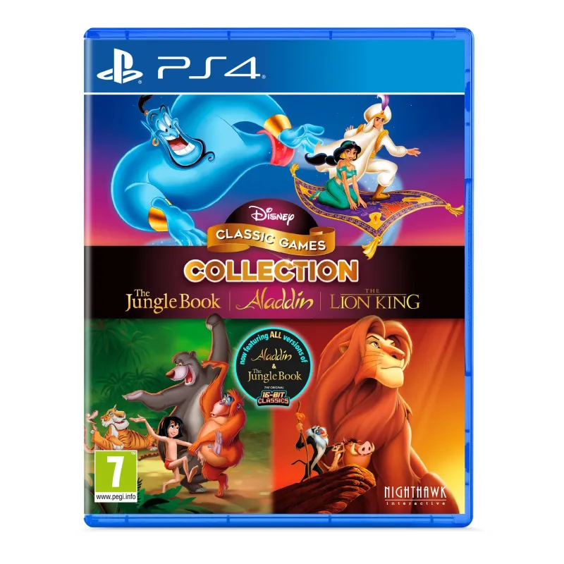 Disney Classic Games Collection The Jungle Book, Aladdin & The Lion King PS4