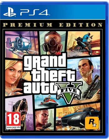 Grand Theft Auto V (GTA 5) - Premium Edition (PS4)