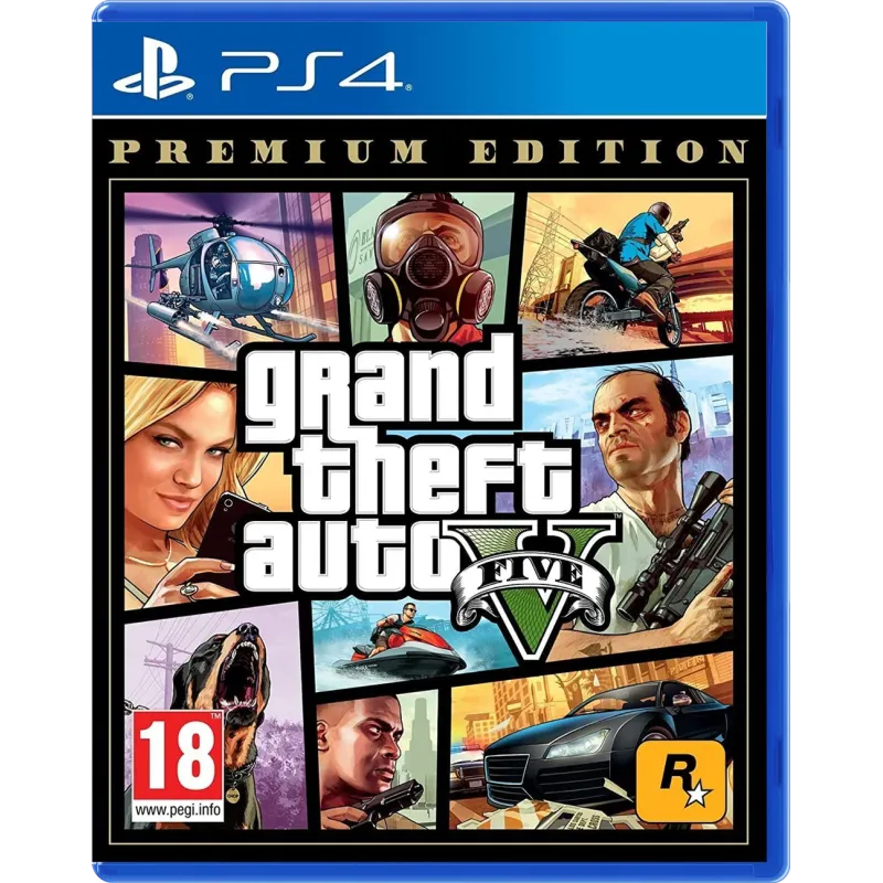 Grand Theft Auto V (GTA 5) - Premium Edition (PS4)