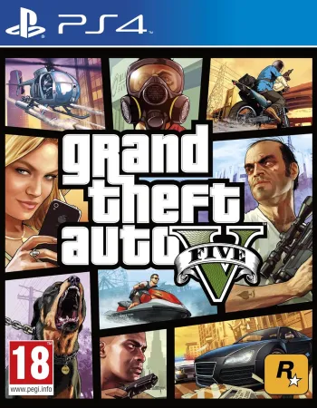 Grand Theft Auto V (GTA 5) PS4 NAUDOTA