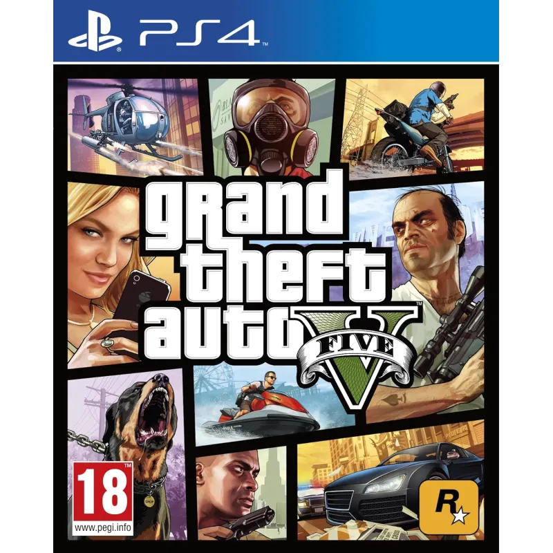 Grand Theft Auto V (GTA 5) PS4 NAUDOTA