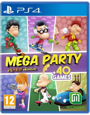 Mega Party A Tootuff Adventure 40 Games PS4