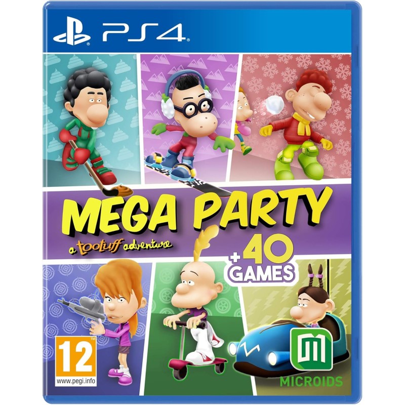 Mega Party A Tootuff Adventure 40 Games PS4