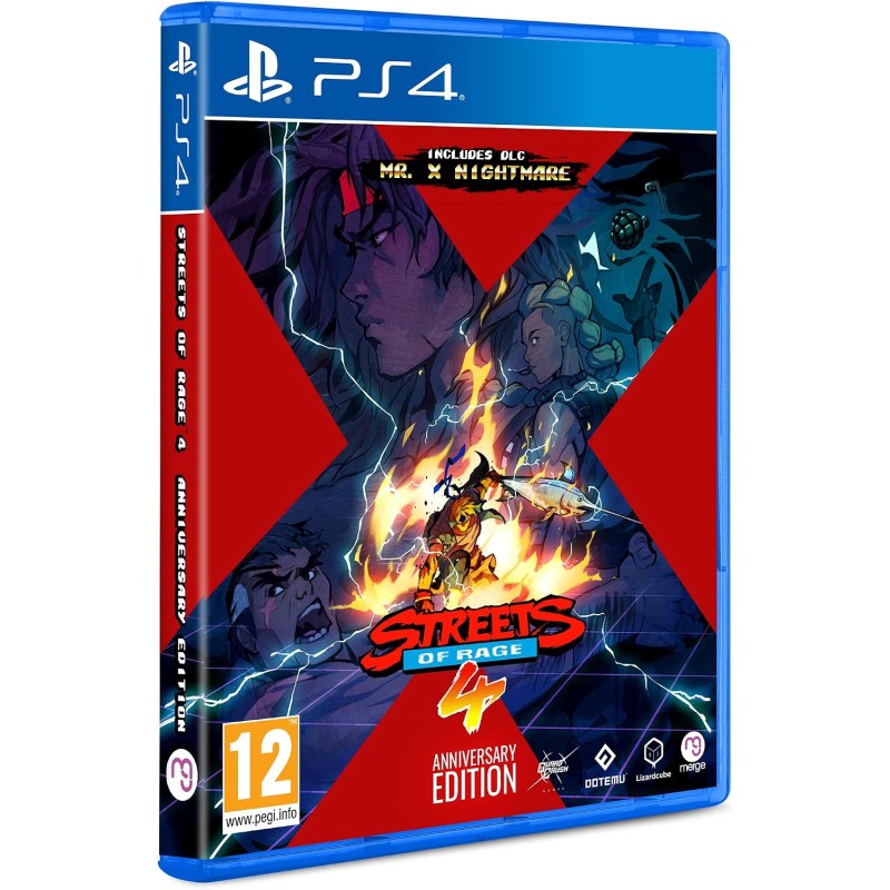 Streets Of Rage 4 Anniversary Edition PS4