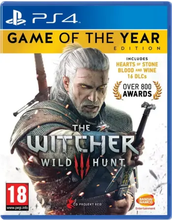 The Witcher 3  - Wild Hunt game of the year edition PS4 (NAUDOTAS)