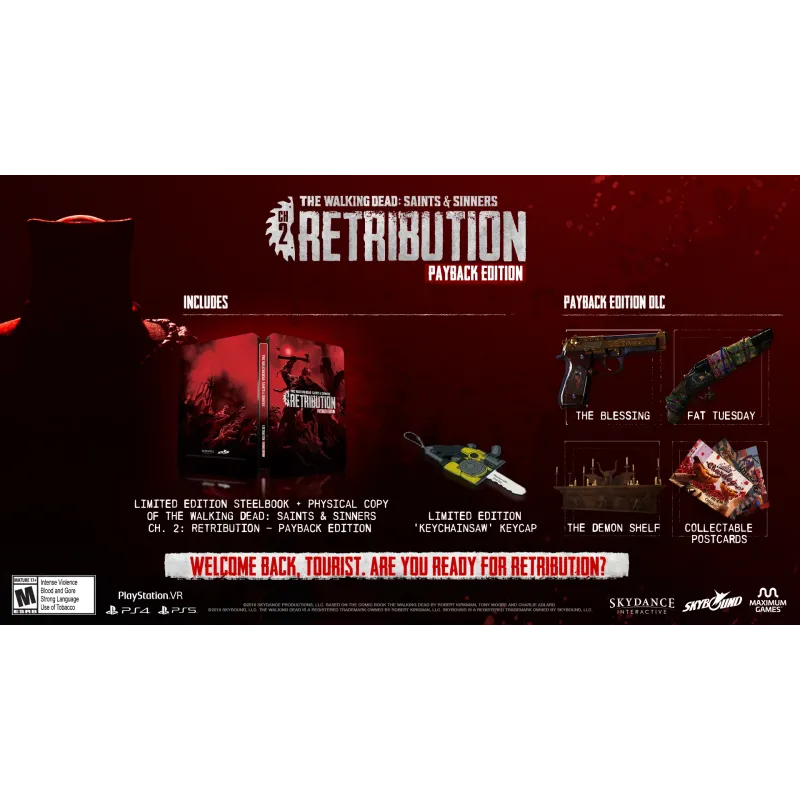 The Walking Dead Saints & Sinners Retribution: Payback Edition VR PS4