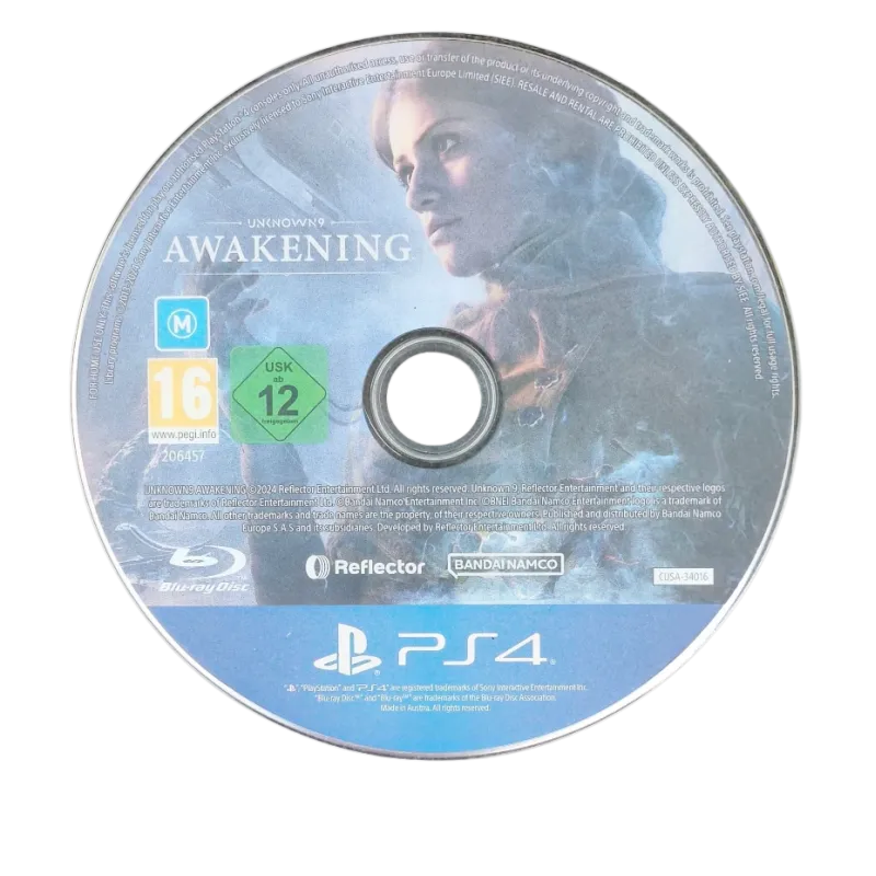 Unknown 9: Awakening (PS4) TIK DISKAS