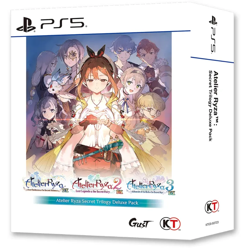 Atelier Ryza Secret Trilogy Deluxe Pack PS5