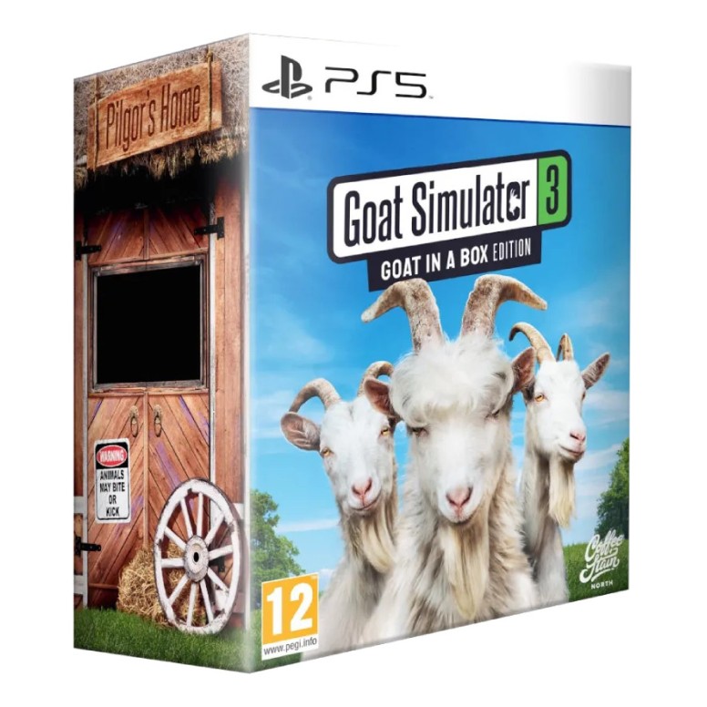 Goat Simulator 3 Goat In A Box Edition (PS5) Pažeista įpakavimo plėvelė Goat Simulator 3 Goat In A Box Edition (PS5) Pažeista įpakavimo plėvelė