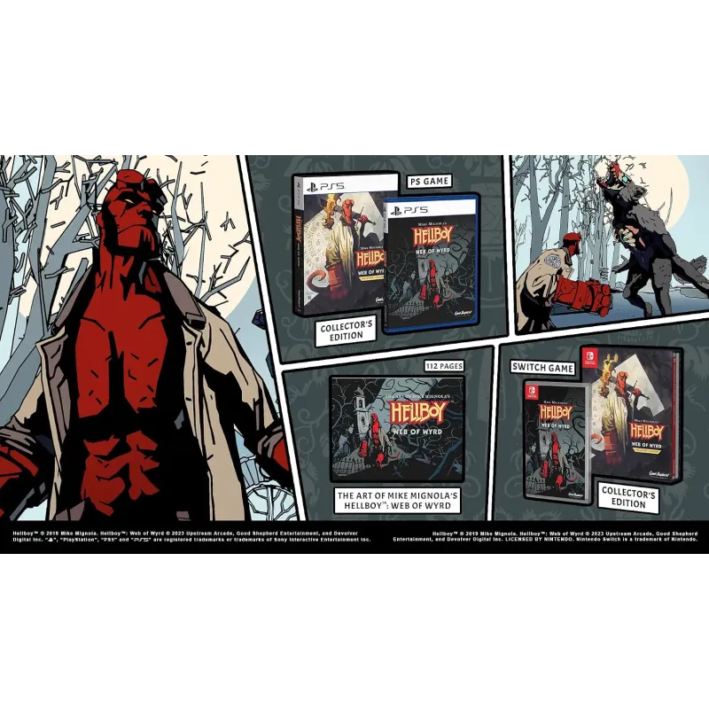 Hellboy Web of Wyrd Collectors Edition PS5