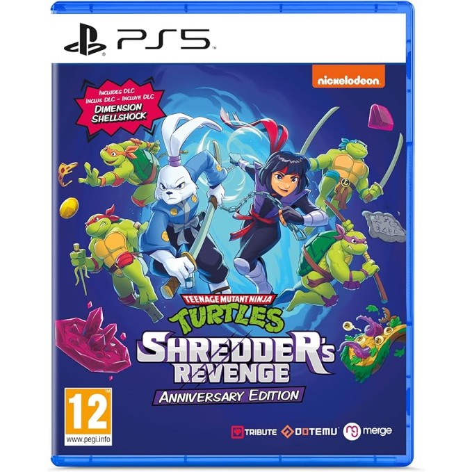 Teenage Mutant Ninja Turtles Shredders Revenge Anniversary Edition PS5