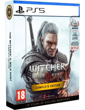 The Witcher 3: The Wild Hunt - Complete Edition + 10th Anniversary Steelbook (PS5)
