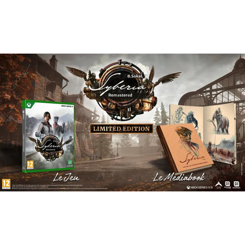 Syberia Remastered Limited Edition Xbox Series X Syberia Remastered Limited Edition Xbox Series X