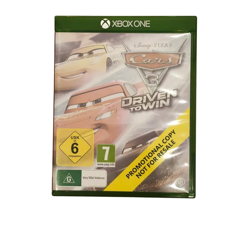 Cars 3 Driven To Win (Xbox One) (Promotional Copy) NAUDOTAS