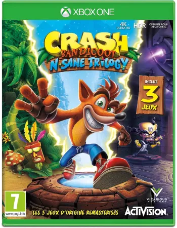 Crash Bandicoot N Sane Trilogy Xbox One NAUDOTA