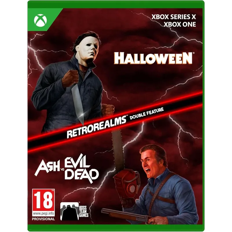 Halloween and Ash vs Evil Dead RetroRealms Double Feature Xbox Series X / Xbox One Halloween and Ash vs Evil Dead RetroRealms Double Feature Xbox Series X / Xbox One