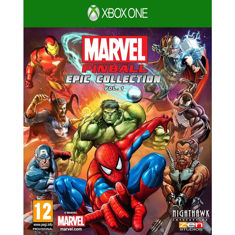Marvel Pinball - Epic Collection Vol. 1 (Xbox One) (NAUDOTAS)