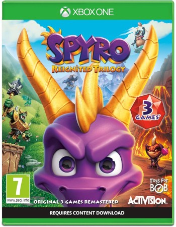 Spyro Trilogy Reignited (Xbox One) NAUDOTAS