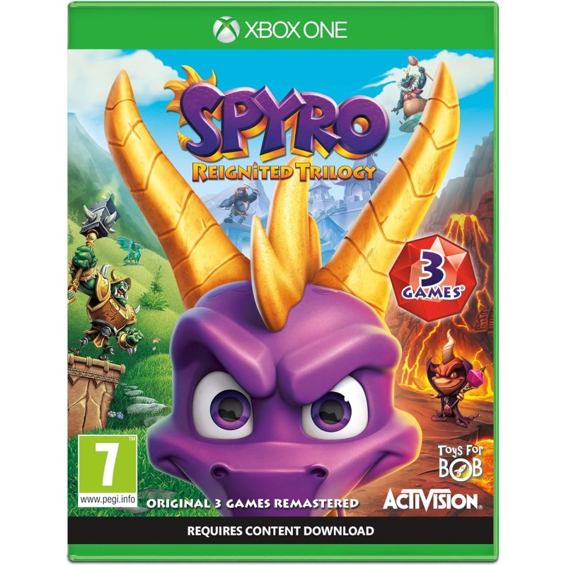 Spyro Trilogy Reignited (Xbox One) NAUDOTAS