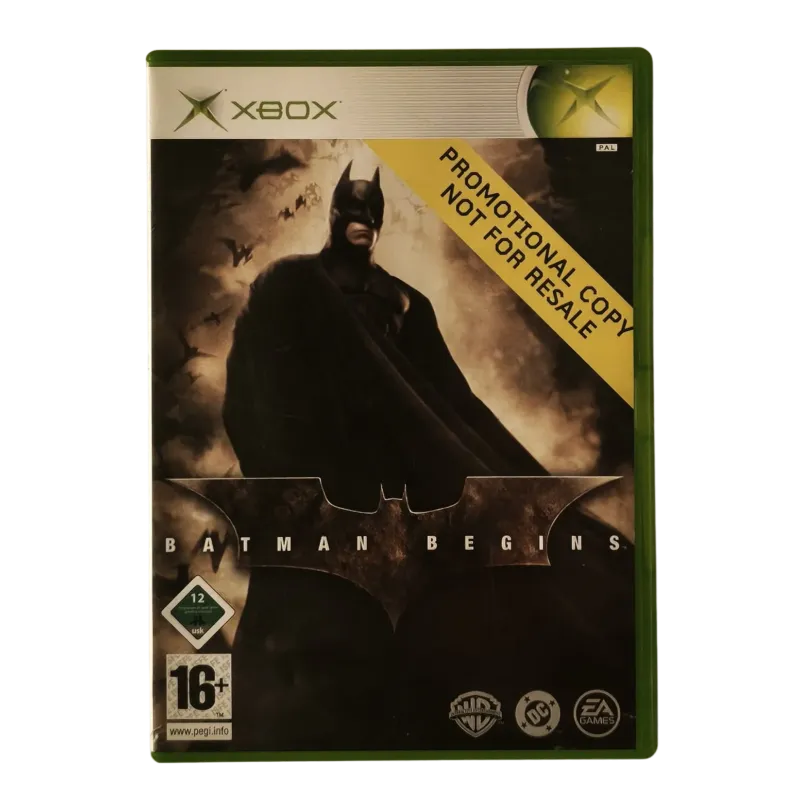Batman Begins XBOX - Promotional Copy - Naudotas