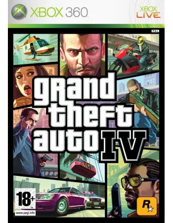 Grand Theft Auto IV (GTA 4) Xbox 360 / Xbox One NAUDOTA