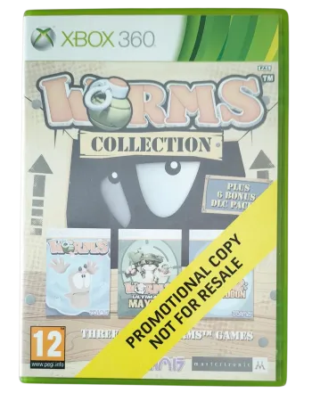 Worms Collection PROMOTIONAL COPY Xbox 360 NAUDOTA