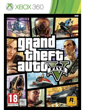 Grand Theft Auto V (GTA 5) (XBOX 360) (NAUDOTA)