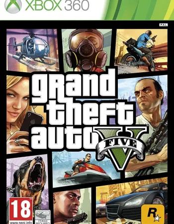 Grand Theft Auto V (GTA 5) (XBOX 360) (NAUDOTA)