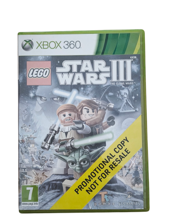 Lego Star Wars III - The Clone Wars (Xbox 360) PROMOTIONAL - NAUDOTAS